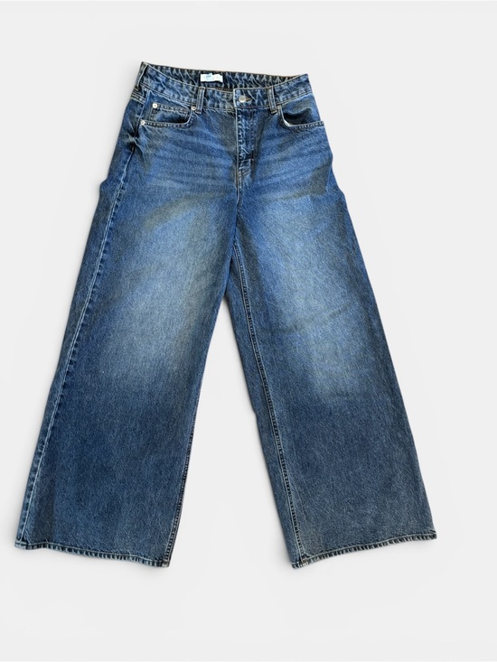 H&M Denim - H&M High Waist Extra Wide Leg Jeans Size 8